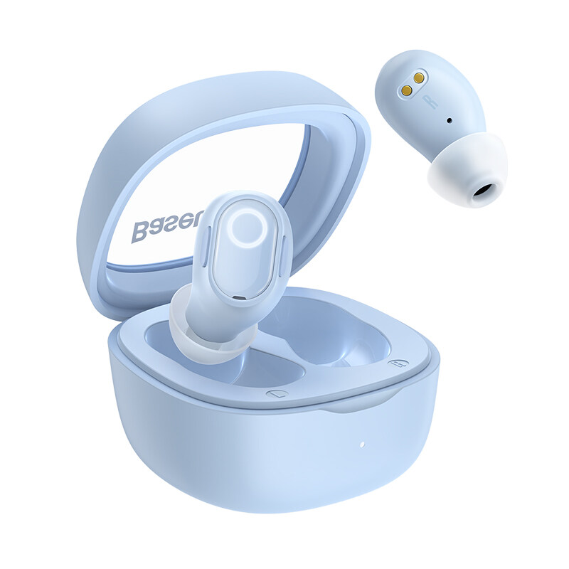 Baseus Mini Earpbuds WM01 & WM02 Bluetooth 5.3 TWS True Wireless Earphone Smart In-ear Headset Built-In Microphone for iP 12 13 14 Huawei Xiaomi Earphones